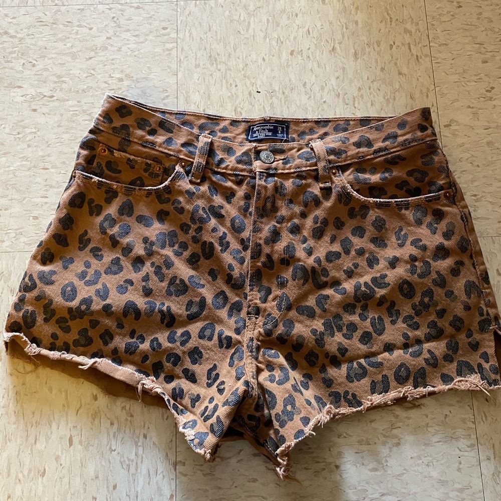 Cheetah shorts